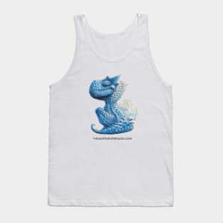 Content Little Blue Dragon Tank Top